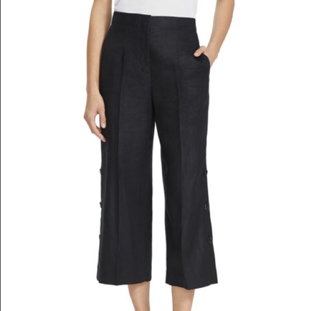 Lafayette 148 Downing cropped high rise pant 2